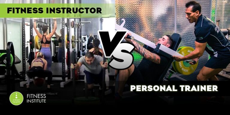 Fitness Instructor Vs Personal Trainer - Clean Health