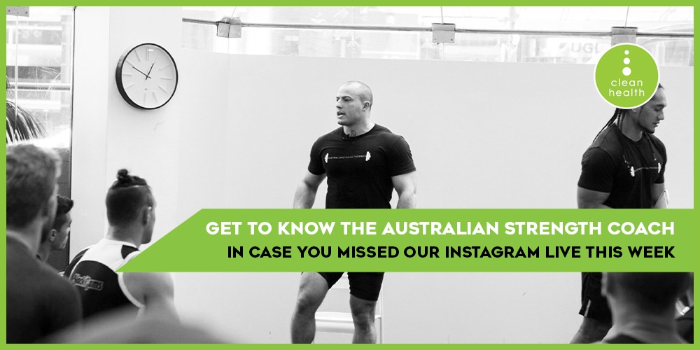 Australian strength coach